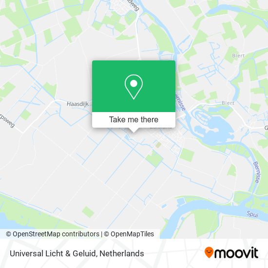 Universal Licht & Geluid map