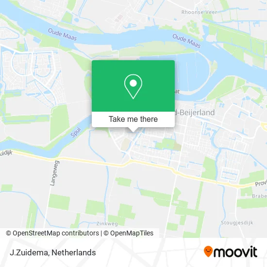 J.Zuidema Karte