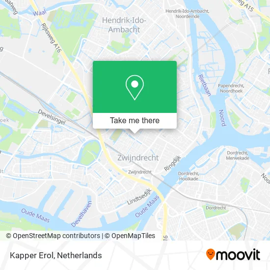 Kapper Erol map
