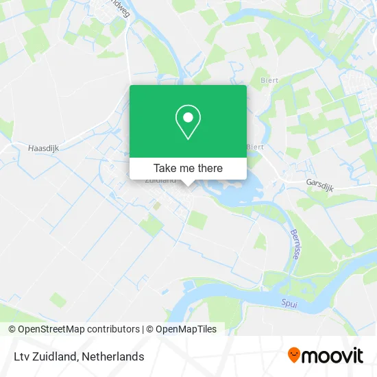 Ltv Zuidland map