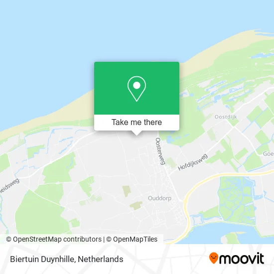 Biertuin Duynhille Karte