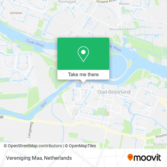 Vereniging Maa map