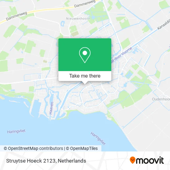 Struytse Hoeck 2123 map