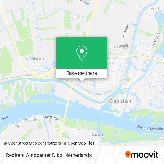 Redirent Autocenter Diko map