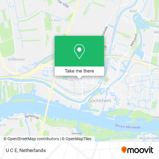 U C E map
