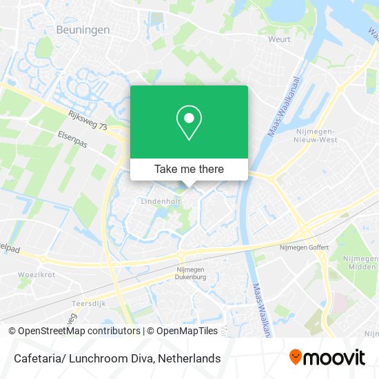 Cafetaria/ Lunchroom Diva map