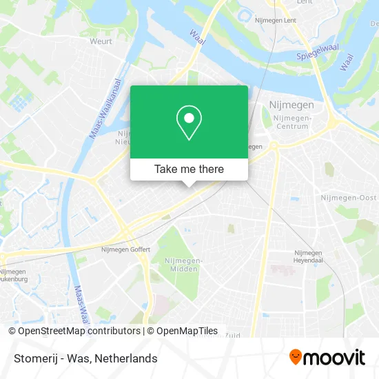 Stomerij - Was map