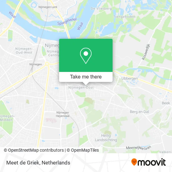 Meet de Griek map
