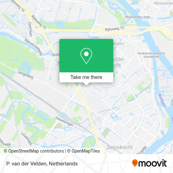 P. van der Velden map