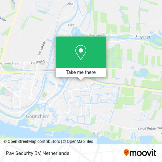 Pav Security BV map