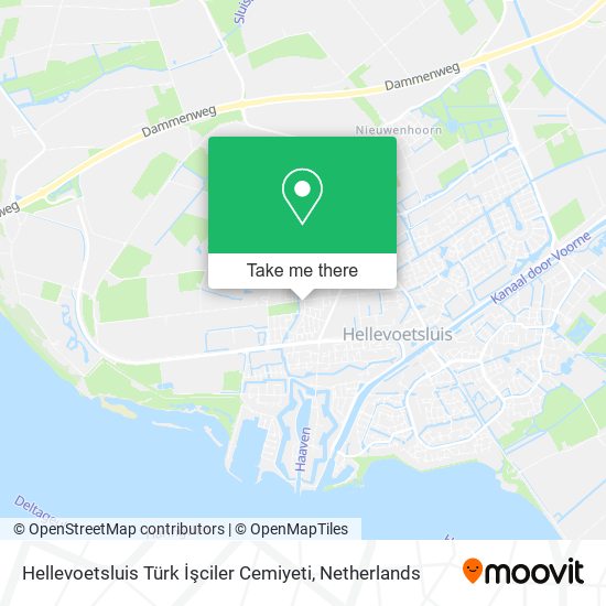 Hellevoetsluis Türk İşciler Cemiyeti map