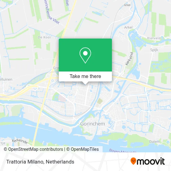 Trattoria Milano map