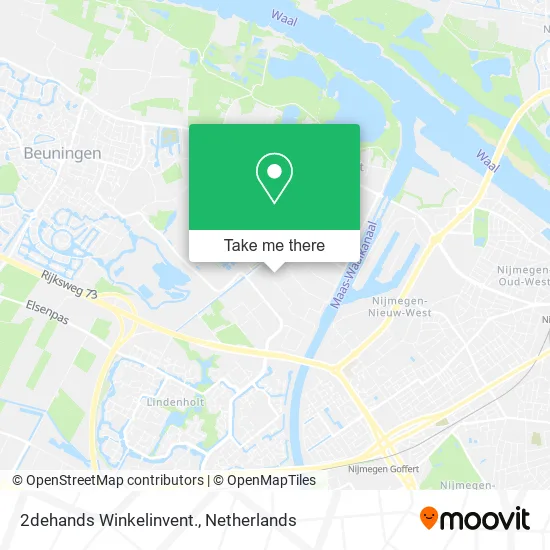 2dehands Winkelinvent. map
