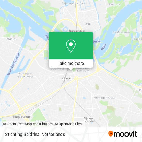 Stichting Baldrina map