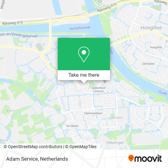 Adam Service Karte