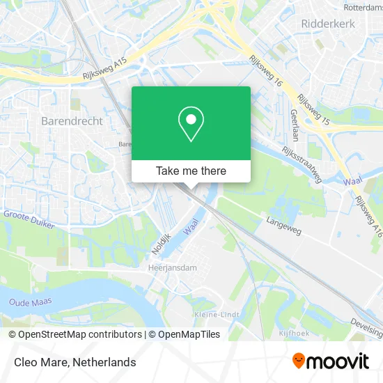 Cleo Mare map