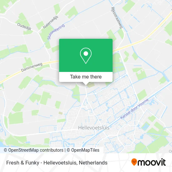 Fresh & Funky - Hellevoetsluis Karte