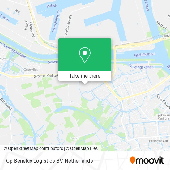 Cp Benelux Logistics BV map
