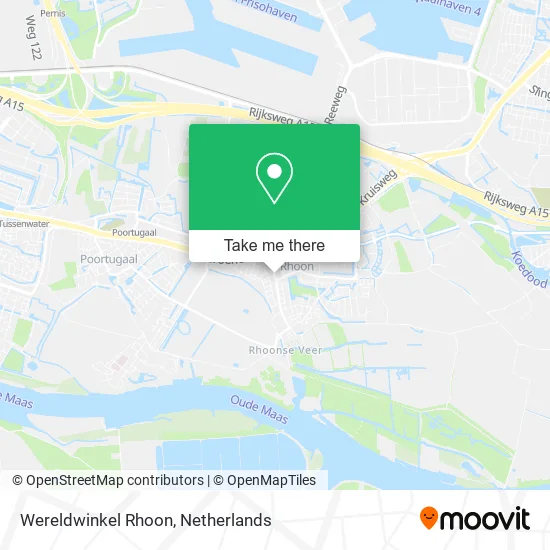 Wereldwinkel Rhoon Karte