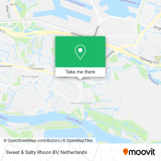 Sweet & Salty Rhoon BV map