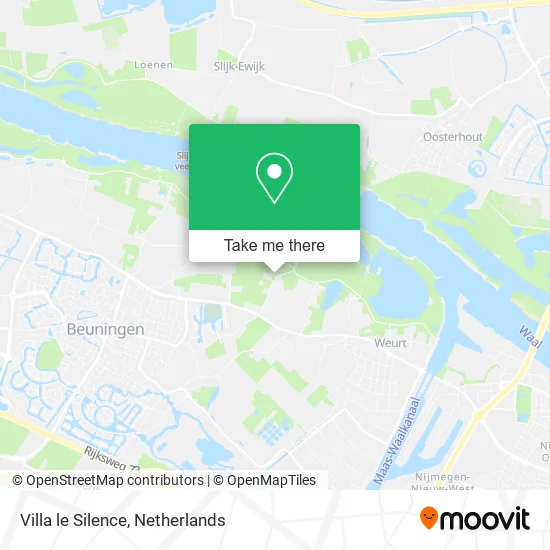 Villa le Silence map