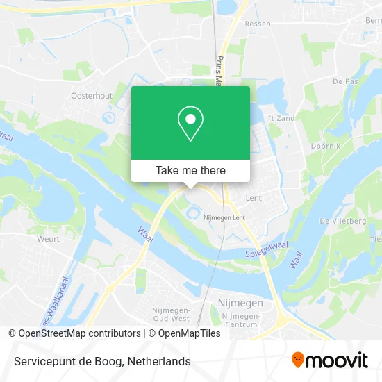 Servicepunt de Boog map
