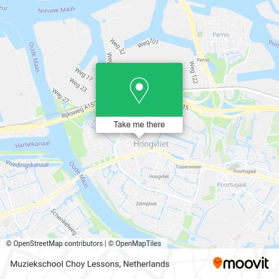 Muziekschool Choy Lessons Karte