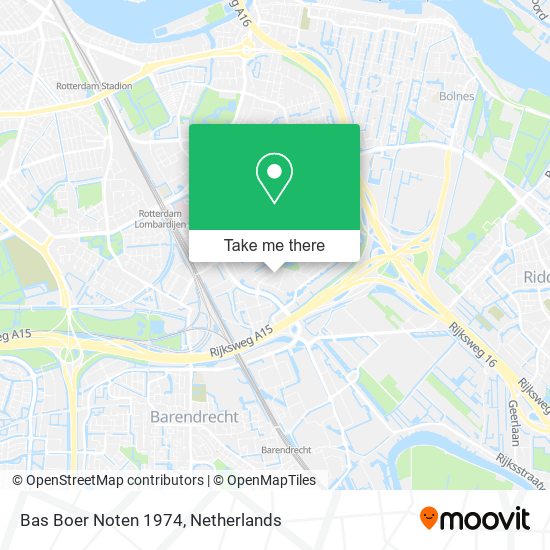 Bas Boer Noten 1974 map