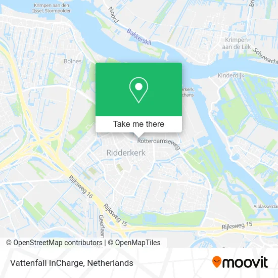 Vattenfall InCharge Karte