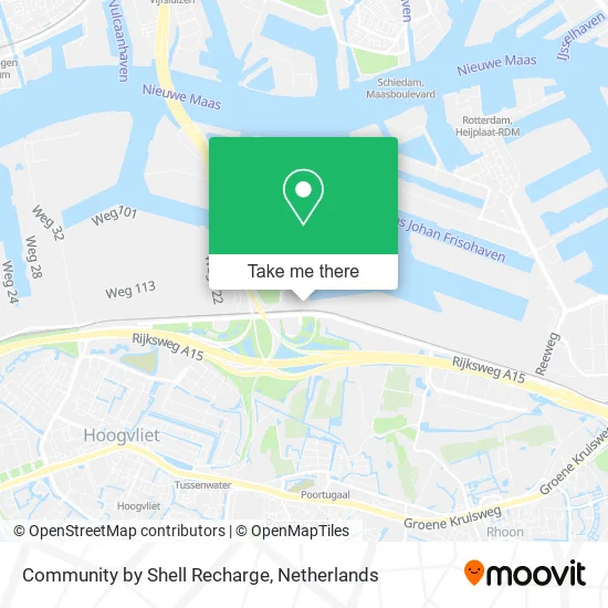 Community by Shell Recharge map