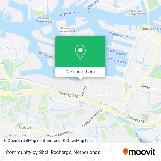 Community by Shell Recharge map