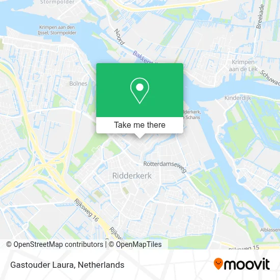 Gastouder Laura map