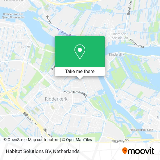 Habitat Solutions BV map