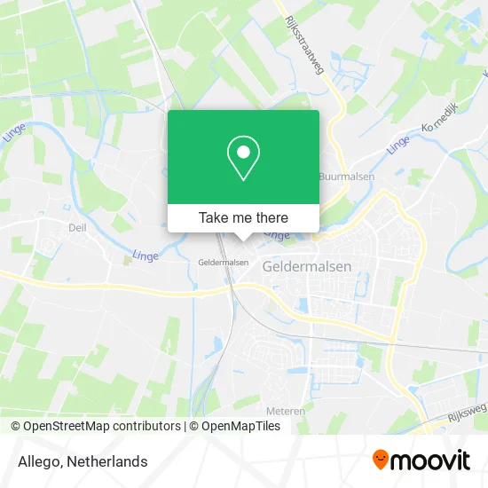 Allego map