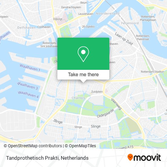Tandprothetisch Prakti map