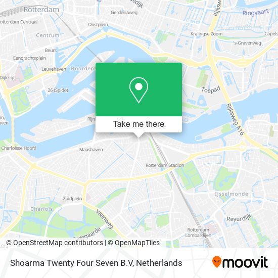 Shoarma Twenty Four Seven B.V map
