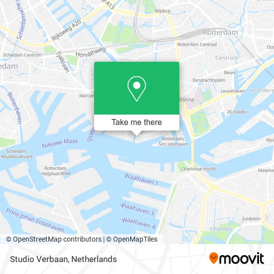 Studio Verbaan Karte