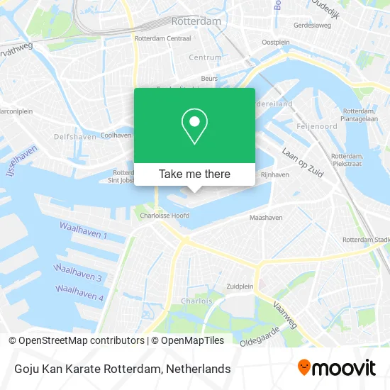 Goju Kan Karate Rotterdam map