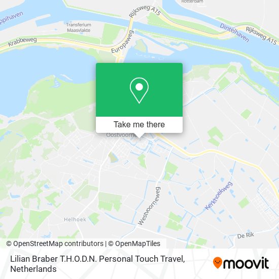 Lilian Braber T.H.O.D.N. Personal Touch Travel map
