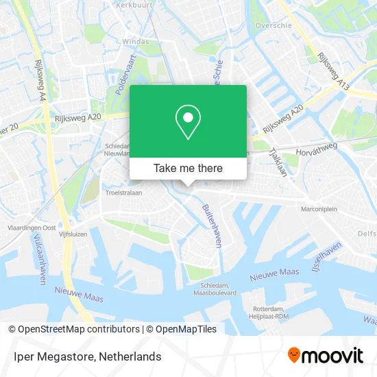 Iper Megastore map