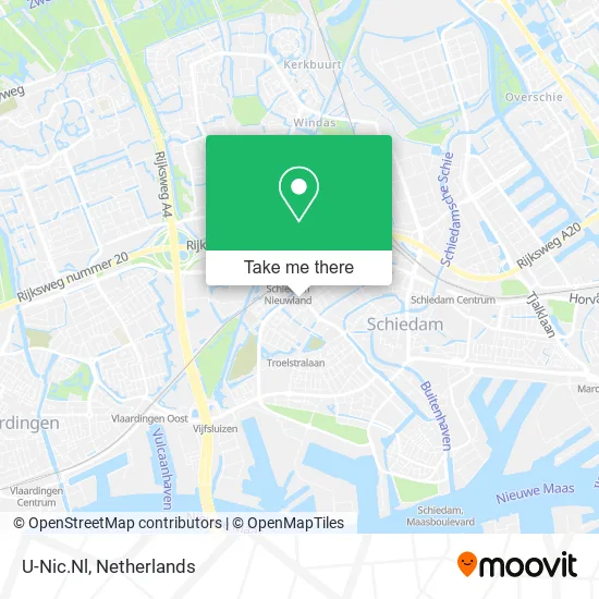 U-Nic.Nl map