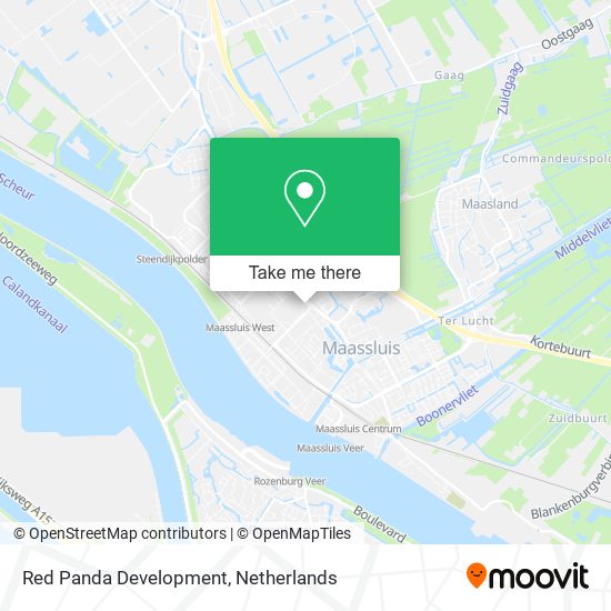 Red Panda Development map