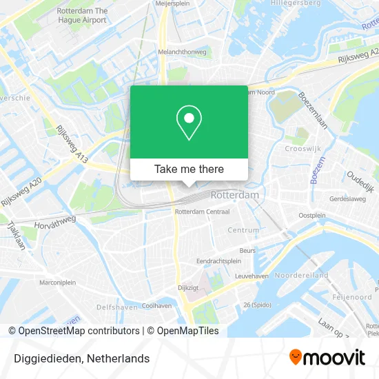 Diggiedieden map