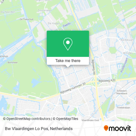 Bw Vlaardingen Lo Pos map