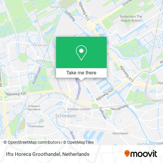Ifts Horeca Groothandel map