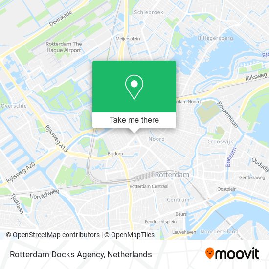 Rotterdam Docks Agency map