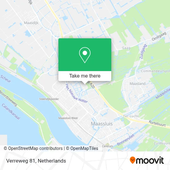 Verreweg 81 map