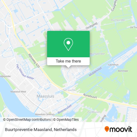 Buurtpreventie Maasland map