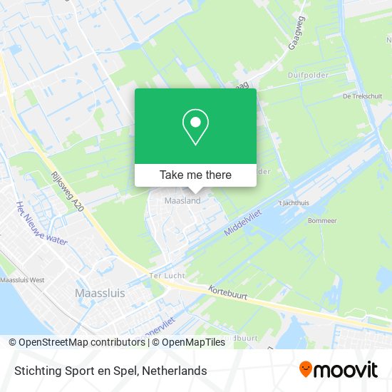 Stichting Sport en Spel map