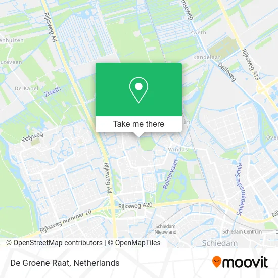 De Groene Raat map